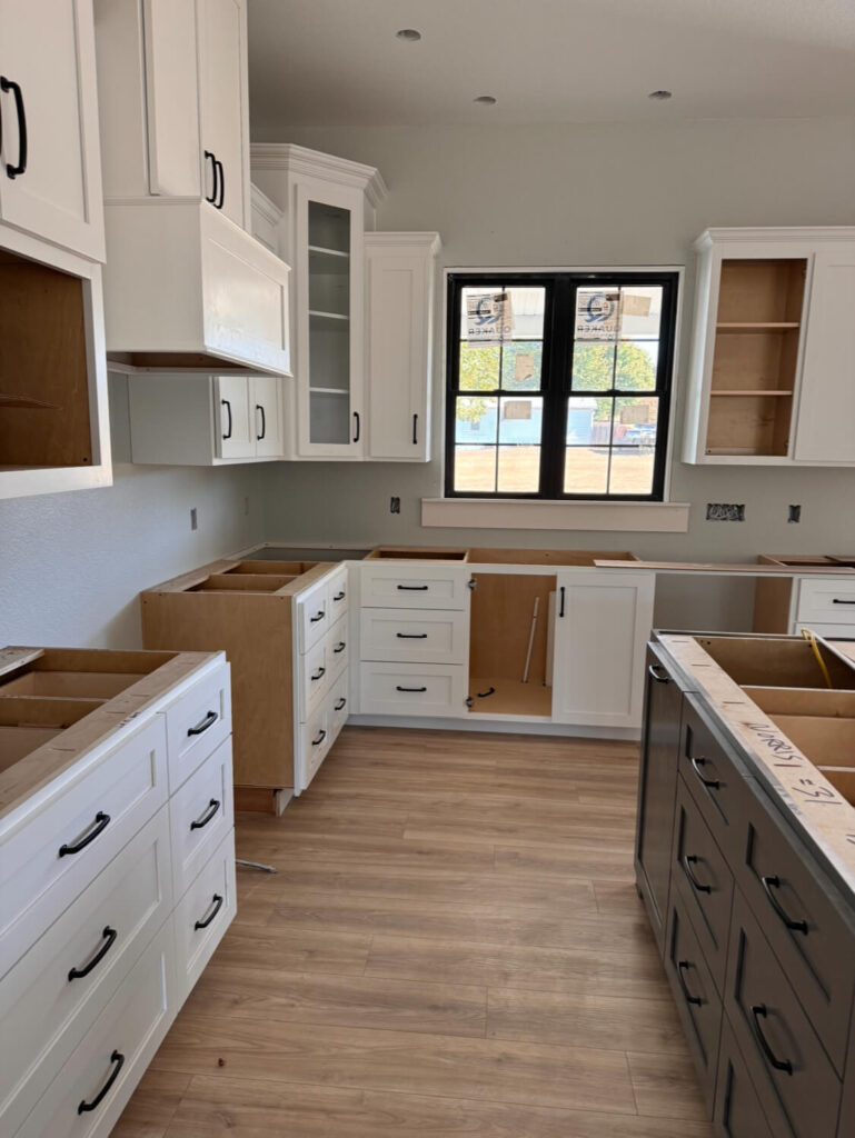 New residential kitchen build